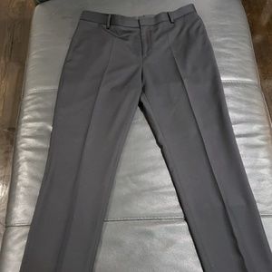 Banana Republic tailored slim fit black trousers